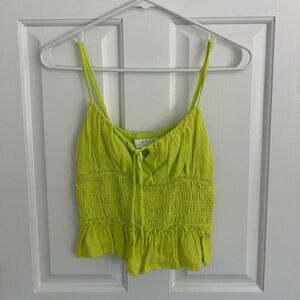ASTR THE LABEL: neon crop top